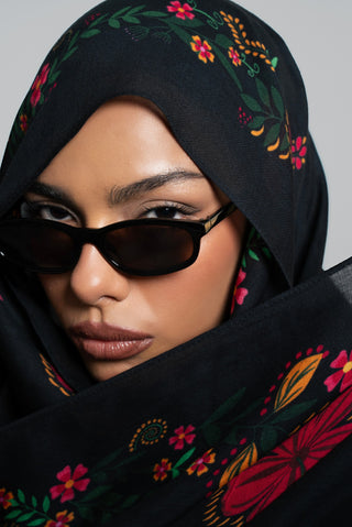 Frida Printed Premium Modal Scarf by WOROOD