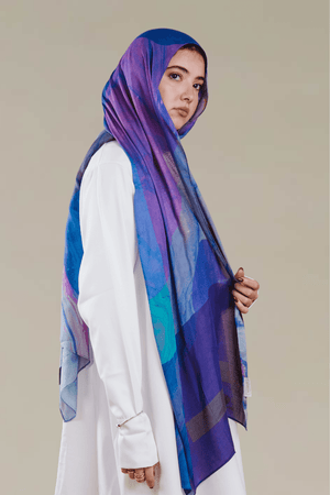 Galaxy Dreams Printed Premium Modal ScarfPrinted