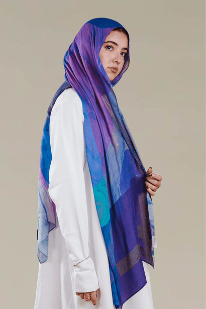 Galaxy Dreams Printed Premium Modal ScarfPrinted