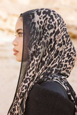 Leopardess Printed Premium Modal ScarfPrinted