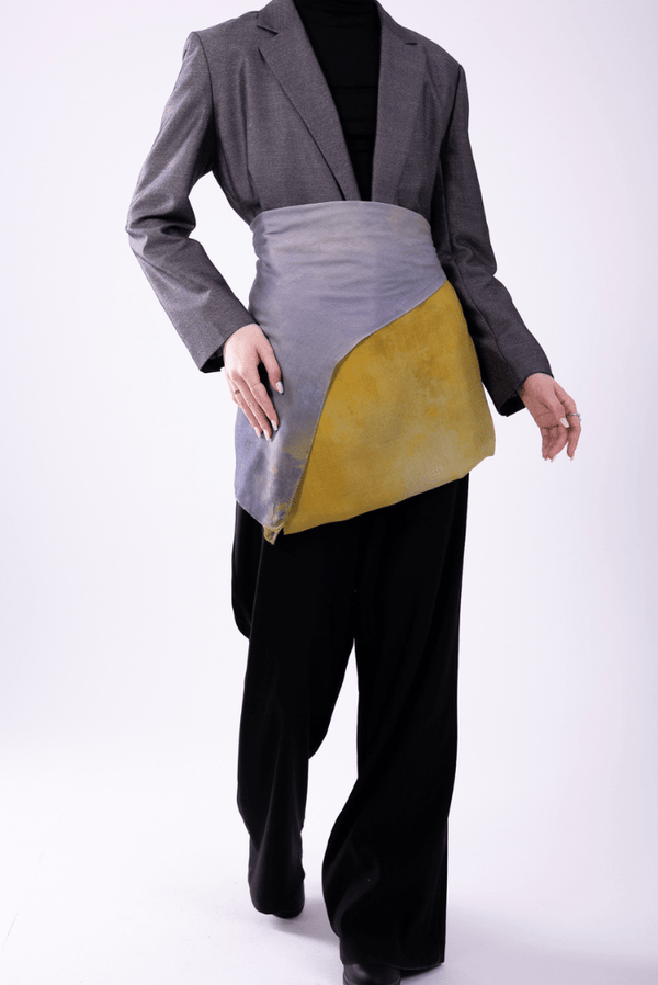 Lime Shadows Printed Premium Modal ScarfPrinted