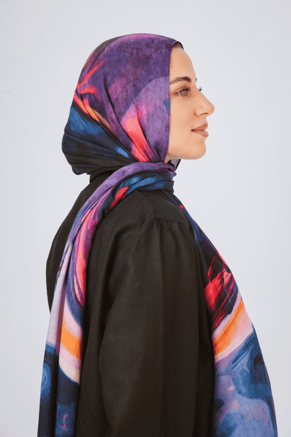 Marble Muse Printed Premium Modal ScarfPrinted
