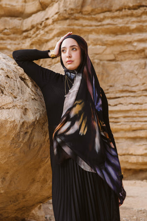 Mariposa Printed Premium Modal ScarfPrinted