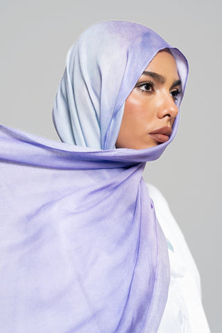 Mermaid Splash Printed Premium Modal Scarf by WOROOD