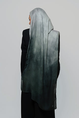 Moon Dust Printed Premium Modal Scarf by WOROOD