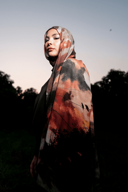 Oriana Printed Premium Modal ScarfPrinted