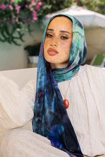 Peacock Printed Premium Modal ScarfPrinted