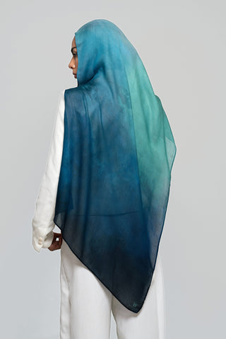 Seven Seas Printed Premium Modal Scarf by WOROOD