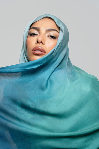 Seven Seas Printed Premium Modal Scarf by WOROOD