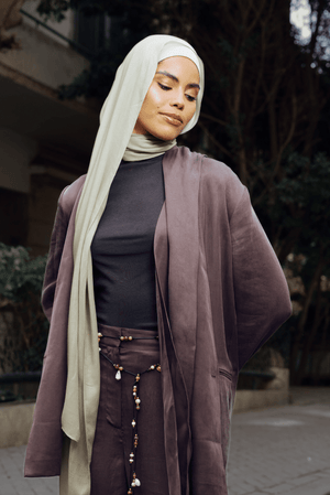 Soft Sage Premium Bamboo Scarf SetBamboo set