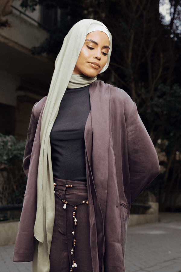 Soft Sage Premium Bamboo Scarf SetBamboo set