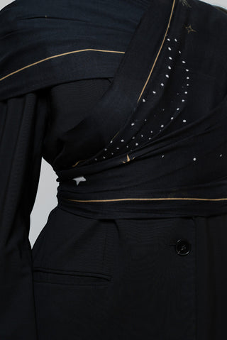 Starfall Printed Premium Modal Scarf by WOROOD