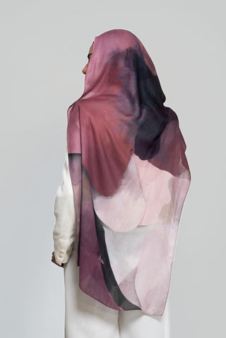 Subrosa Printed Premium Modal Scarf by WOROOD