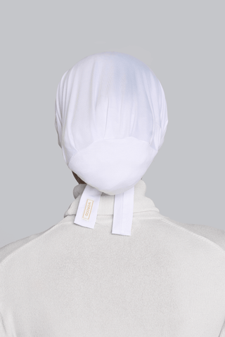 White Premium Bamboo Inner Cap by WOROOD